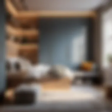 Stylish Space Optimization Organized small bedroom with a stylish storage bench