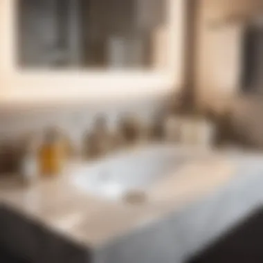 Chic under-sink organization inspiration