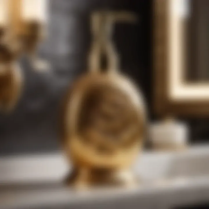 Golden Dragon Embossed Soap Dispenser Golden Dragon Embossed Soap Dispenser