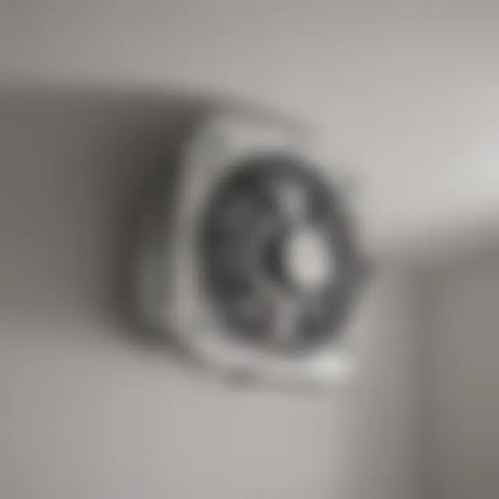 Mechanism of Overhead Bathroom Heater Diagram illustrating the mechanism of an overhead heater