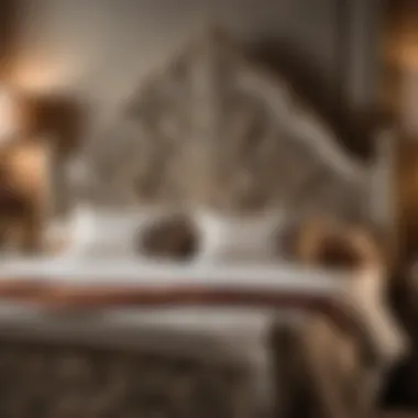 Exquisite Carved Headboard of Oyster Bay Bed Frame