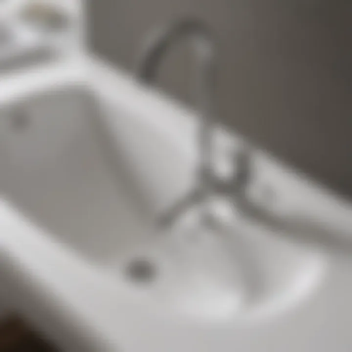 Diagram illustrating the function of a P-trap in plumbing