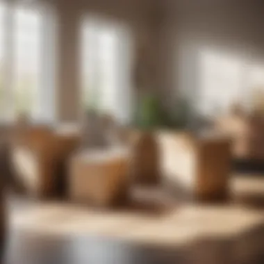 Strategic Packing for Efficient Moving Packing strategy concept