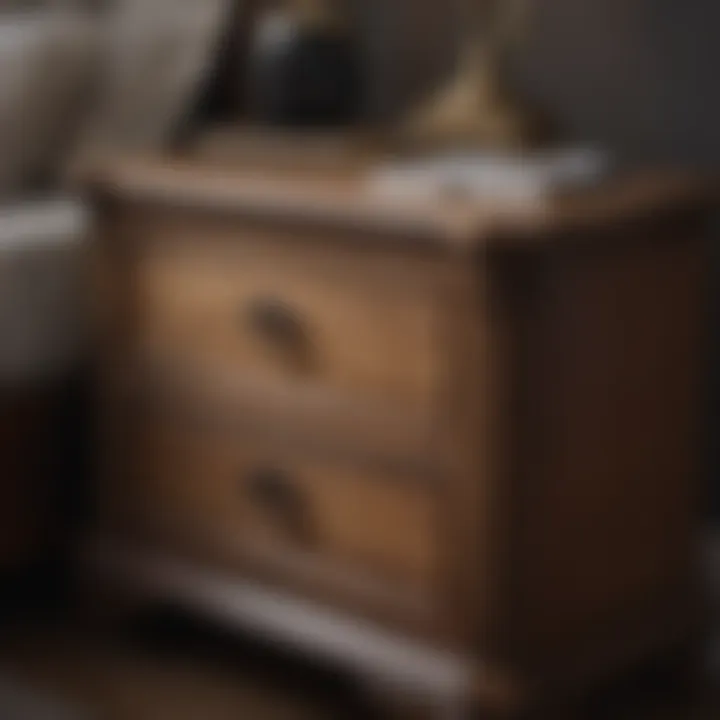 Luxurious Details of Palliser Nightstand Luxurious Details of Palliser Nightstand