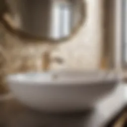 Elegant Paloma Bathroom Faucet in Luxurious Setting