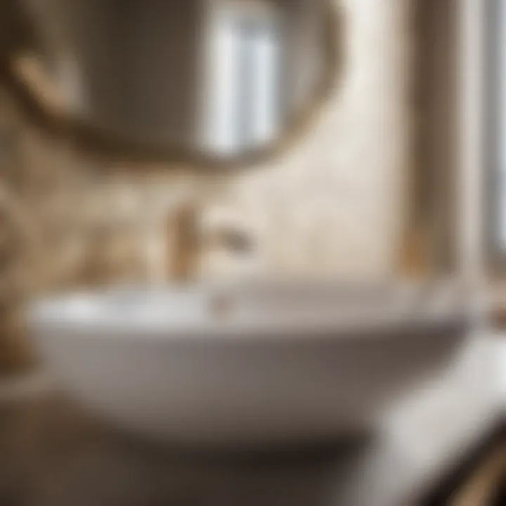 Sophisticated Paloma Bathroom Faucet in Luxurious Environment Elegant Paloma Bathroom Faucet in Luxurious Setting