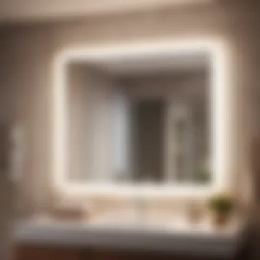 Brilliant Lighting Enhancement Illuminated Bathroom with Panasonic Fan Light