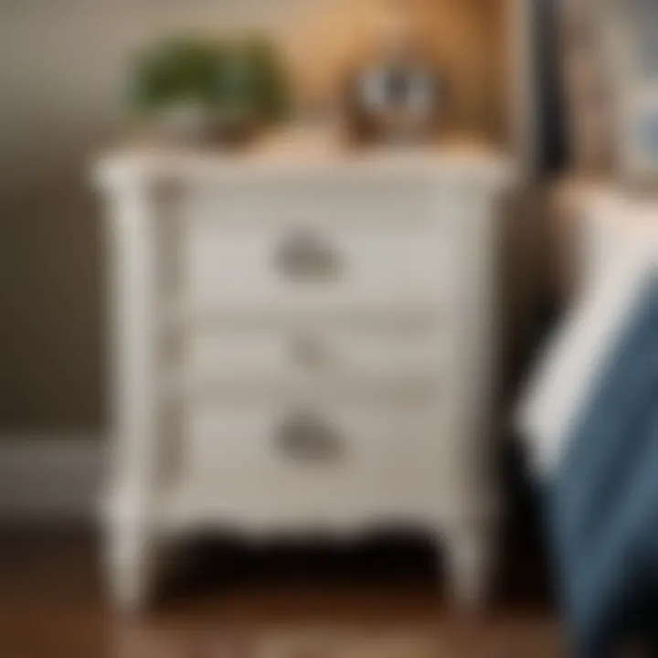 Nightstand with Paula Deen's Signature Aesthetic