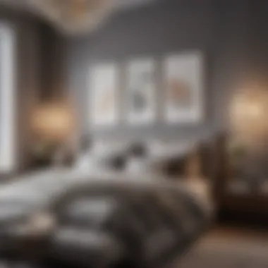 Elegant Gray Tones in Bedroom