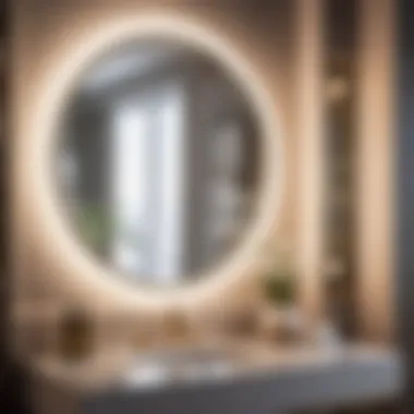 Elegantly Designed Vanity Mirror Elegantly Designed Vanity Mirror by Plano Bath & Glass