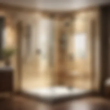Innovative Glass Shower Enclosure Innovative Glass Shower Enclosure by Plano Bath & Glass
