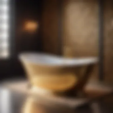 Luxurious Freestanding Bathtub Luxurious Freestanding Bathtub by Plano Bath & Glass