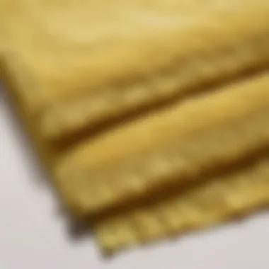 Chic Fringe Detail on Opulent Hand Towel Stylish Fringe Trim on Plush Hand Towel
