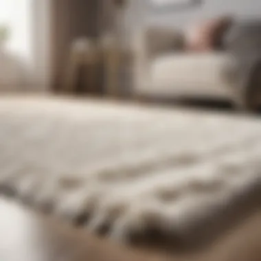 Plush Shaggy Bedroom Rug