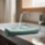 Polishing cloth for bathroom sink