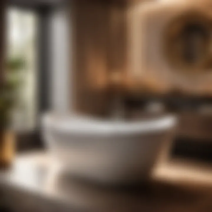 Innovative Features in Porcelain Alcove Bathtub Sophisticated Porcelain Alcove Bathtub with Integrated Smart Technology