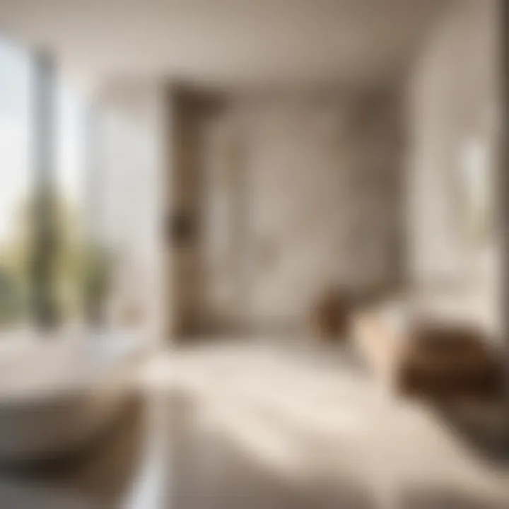 Strength and Resilience Durable Porcelain Wall Tile Installation