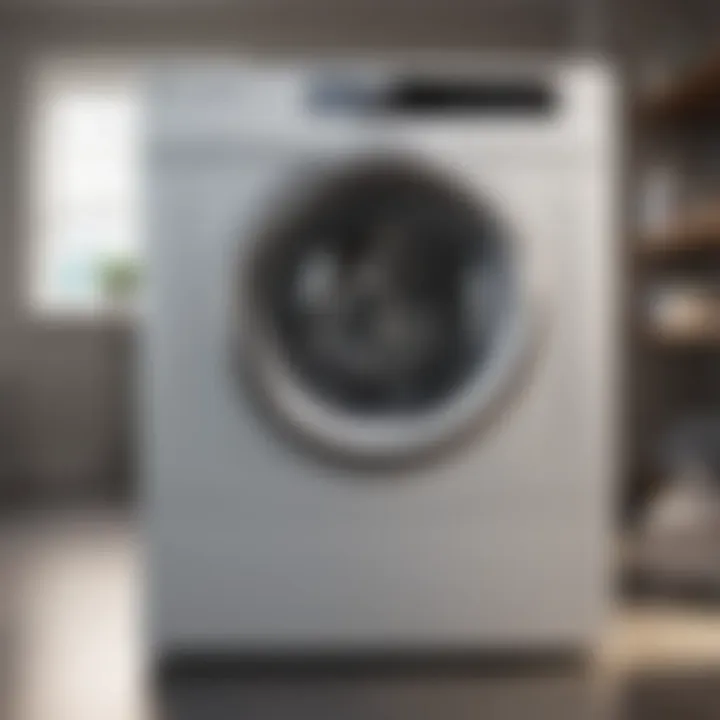 Harnessing Energy Efficiency in Portable Dryers Energy-efficient portable dryer showcasing its features