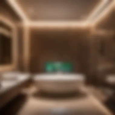 Tech-Savvy Retreat: The Future of Bathroom Innovation Smart bathroom technology with innovative gadgets and digital controls