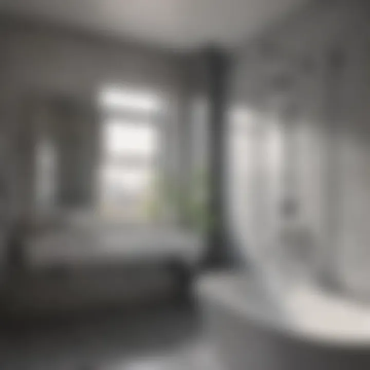 Illustration depicting the importance of proper ventilation in a bathroom
