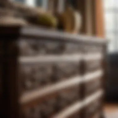 Elegant Carved Details on Pulaski Caldwell Dresser