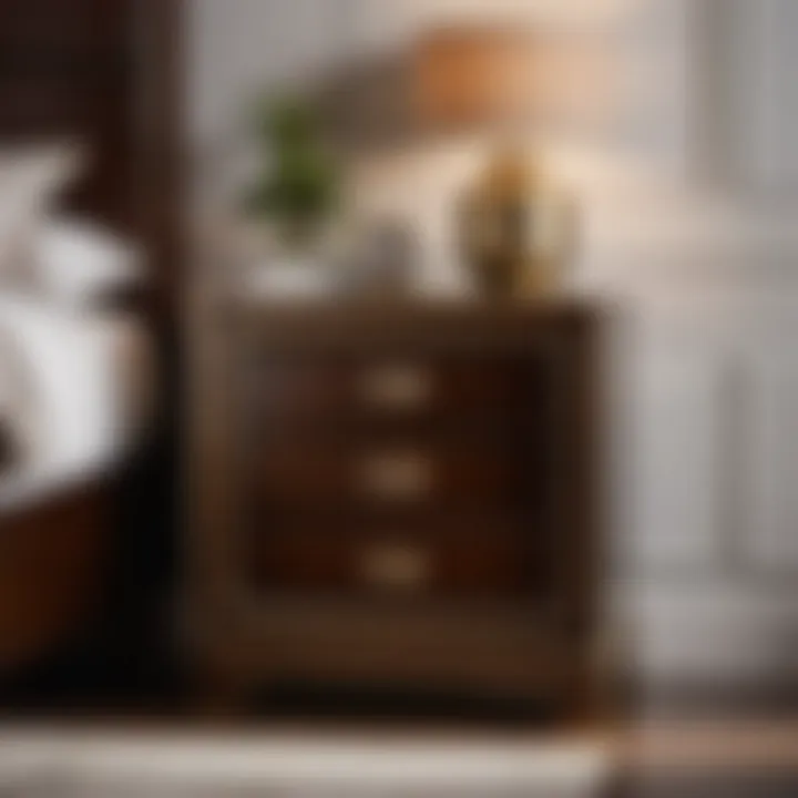 Sleek and Stylish Pulaski Caldwell Nightstand Design