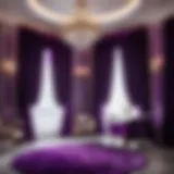 Luxurious Violet Velvet Curtains