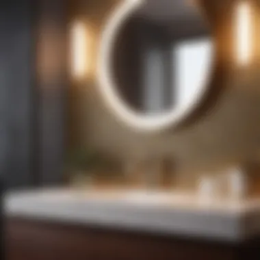 Quartz: Modern Sophistication Sleek quartz bathroom vanity top