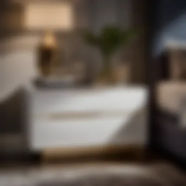 Modern Queen Size Nightstand
