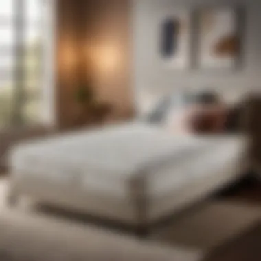 Comfort meets Style Quilted daybed mattress cover providing comfort and style to bedroom