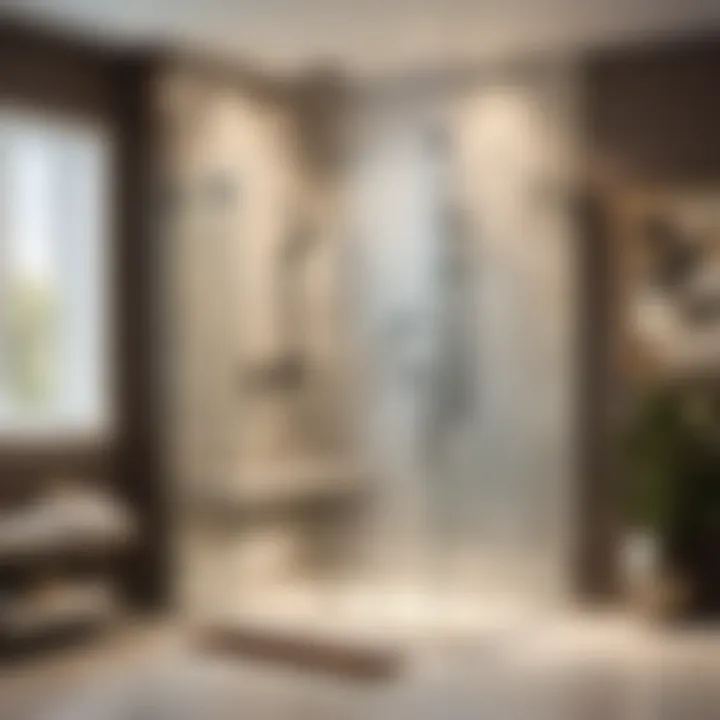 Sleek Sophistication: ReBath Shower Installation Modern ReBath Shower Installation