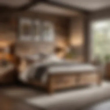Reclaimed Wood Bedroom Set - Rustic Chic Appeal