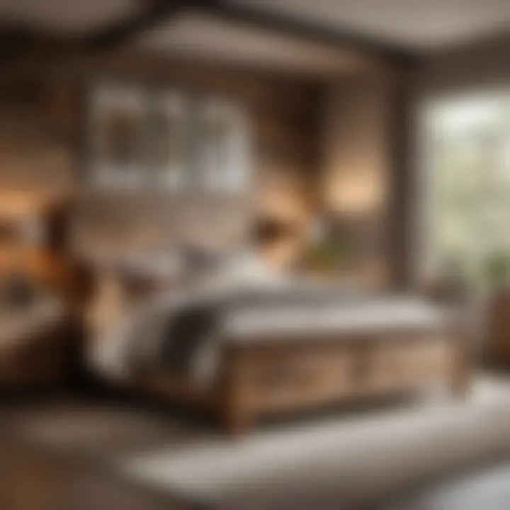 Reclaimed Wood Bedroom Set - Rustic Chic Appeal