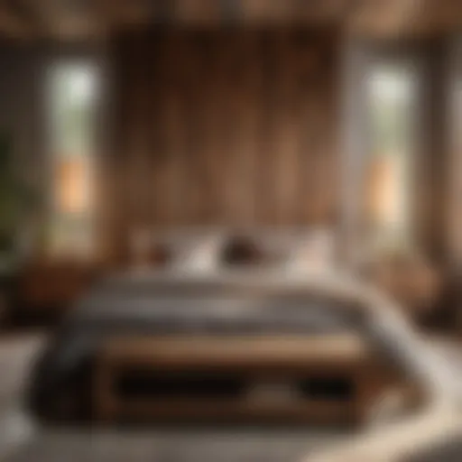 Reclaimed Wood Bedroom Set - Sustainable Elegance