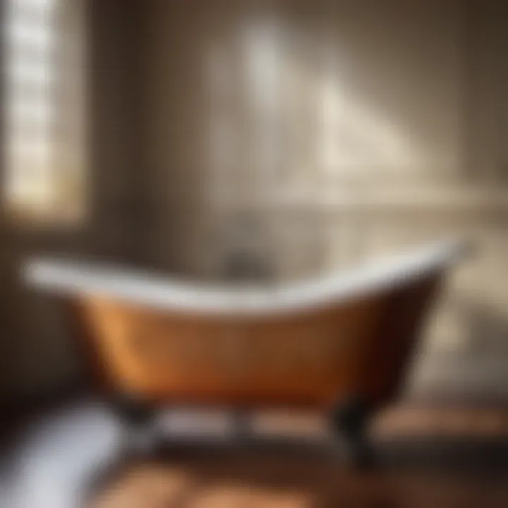 Antique Cast Iron Bathtub Refinished to Perfection