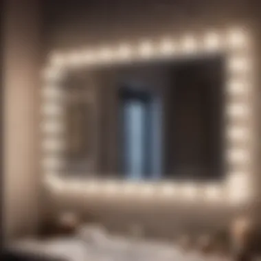 Reflection of Elegance - Bathroom Mirror Reflection of Elegance