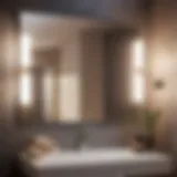 Reflective Beauty Reflective beauty of Gatco bathroom mirror