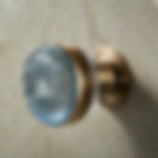 Reflective Kohler Sink Stopper Component
