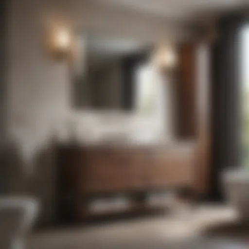 Detailed assessment of bathroom cabinet condition