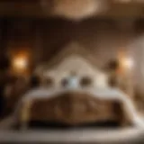 Regal King Bedroom Set with Ornate Carvings