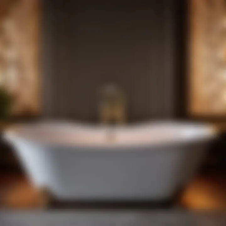 Luxurious Bathtub Reglazing Result