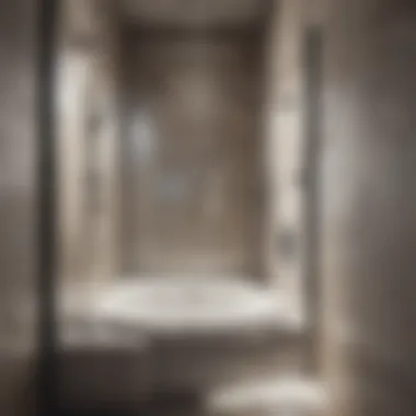 Shower installation steps illustrated