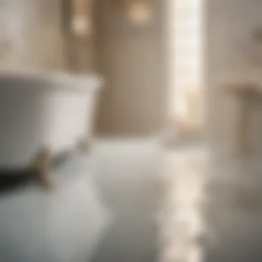 Repairing water issues in bathroom subfloor