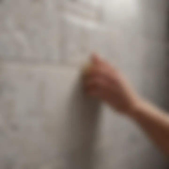 Applying Adhesive with Precision Tile adhesive application