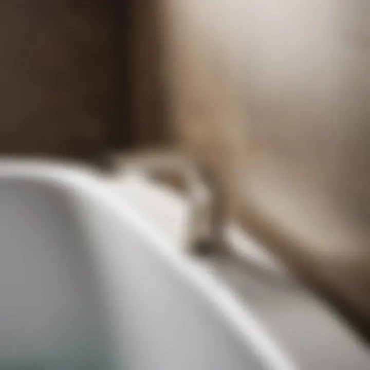 Sophisticated Nickel Bathtub Spout Contemporary brushed nickel bathtub spout