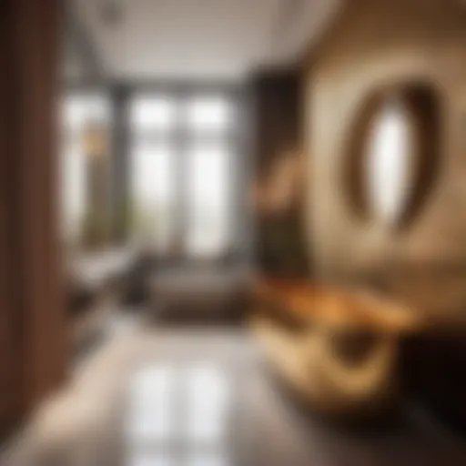 Sophisticated Color Selection for a Luxurious Feel Elegant Bathroom Color Palette