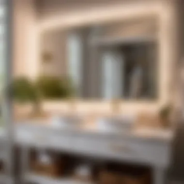 Stylish Vanity Makeover with Marble Countertop DIY vanity makeover with marble countertop