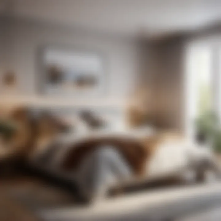 Chic Scandinavian bedroom makeover