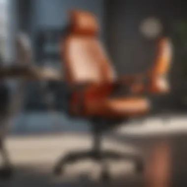 Ergonomic Seating Solution Ergonomic office chair with adjustable features