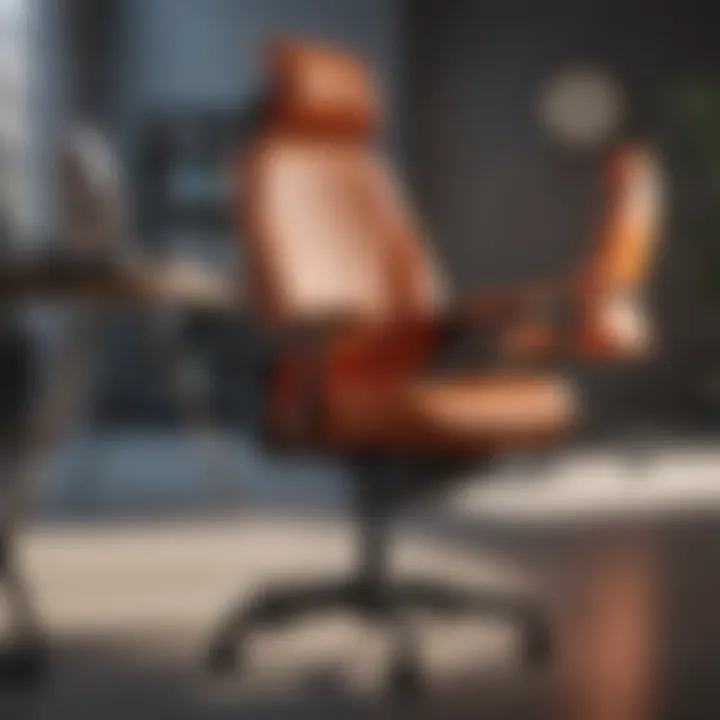 Ergonomic Seating Solution Ergonomic office chair with adjustable features